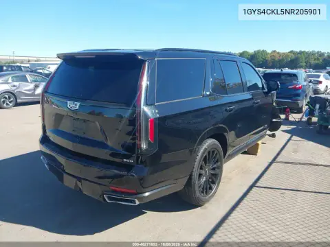 2022 Cadillac Escalade 4Wd Premium Luxury VIN 1GYS4CKL5NR205901 фото 4