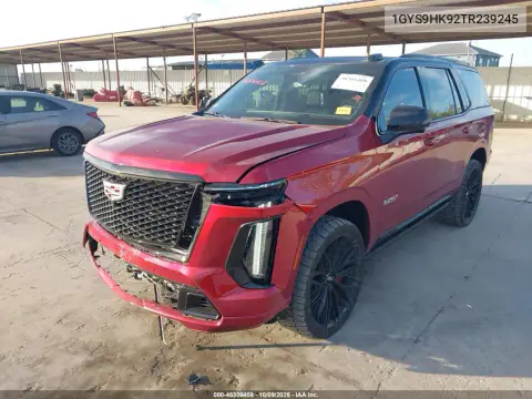 2026 Cadillac Escalade V VIN 1GYS9HK92TR239245 фото 3
