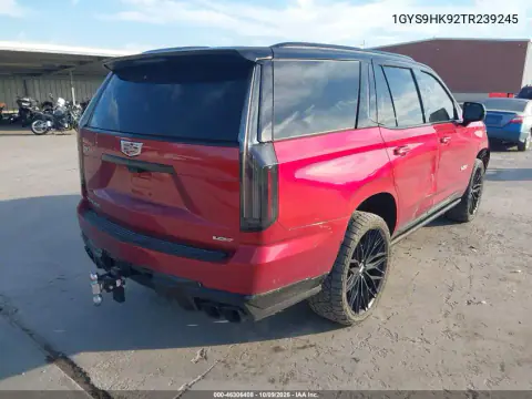 2026 Cadillac Escalade V VIN 1GYS9HK92TR239245 фото 5