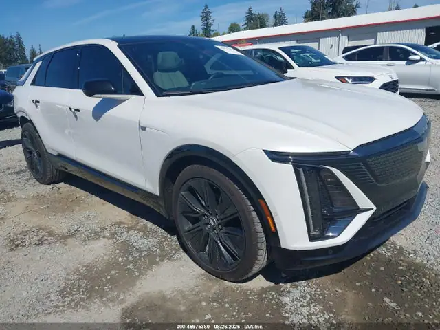 1GYKPYRL4SZ313383 — 2025 Cadillac Lyriq Sport 3 RWD, Задняя часть (Rear), фото до ремонта