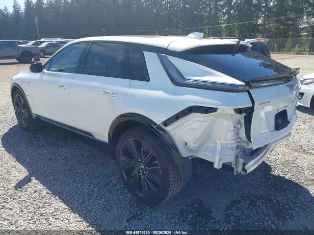 1GYKPYRL4SZ313383 — 2025 Cadillac Lyriq Sport 3 RWD, фото 3 с аукциона IAAI 30.09.2026, Задняя часть