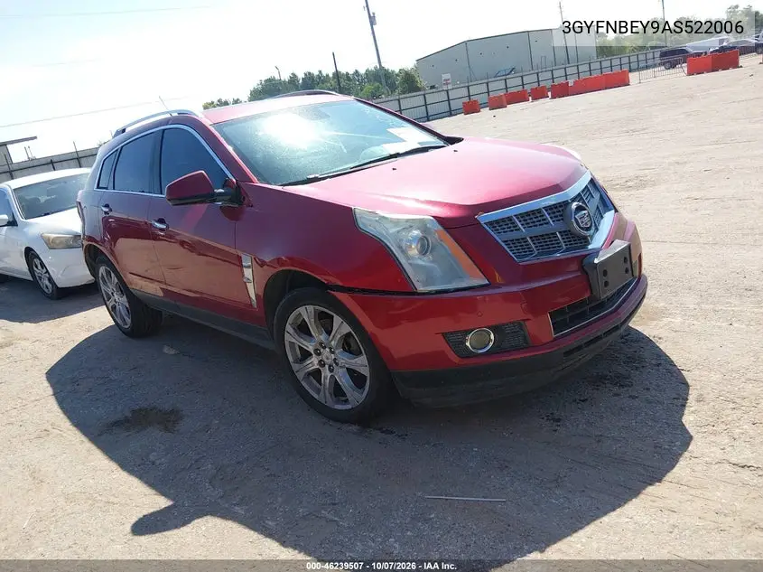 2010 Cadillac Srx Performance Collection VIN 3GYFNBEY9AS522006 фото 1