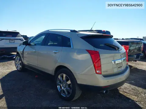 2011 Cadillac Srx Premium Collection VIN 3GYFNCEY9BS642900 фото 4