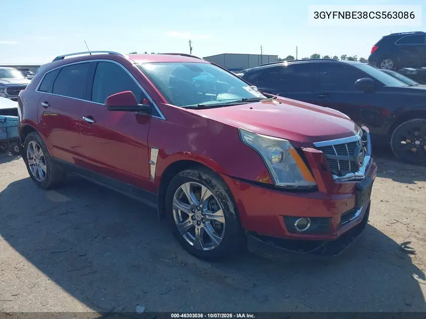 2012 Cadillac Srx Performance Collection VIN 3GYFNBE38CS563086 фото 1