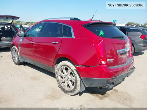 2012 Cadillac Srx Performance Collection VIN 3GYFNBE38CS563086 фото 3