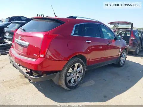 2012 Cadillac Srx Performance Collection VIN 3GYFNBE38CS563086 фото 4