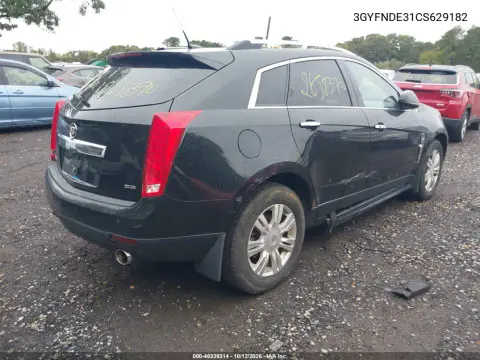 2012 Cadillac Srx Luxury Collection VIN 3GYFNDE31CS629182 фото 4