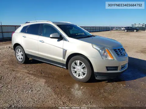 3GYFNEE34ES684752 — 2014 Cadillac SRX, фото 2 с аукциона IAAI 26.10.2026, Естественный износ