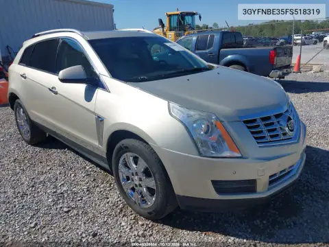 3GYFNBE35FS518319 — 2015 Cadillac SRX, Сзади, фото до ремонта
