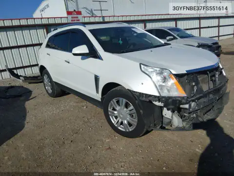3GYFNBE37FS551614 — 2015 Cadillac SRX, Передняя часть, фото до ремонта