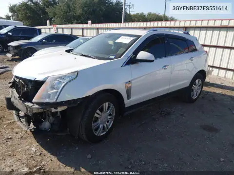 3GYFNBE37FS551614 — 2015 Cadillac SRX, фото 3 с аукциона IAAI, Передняя часть