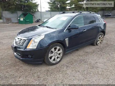 3GYFNFE3XFS561769 — 2015 Cadillac SRX, фото 3 с аукциона IAAI, Задняя часть