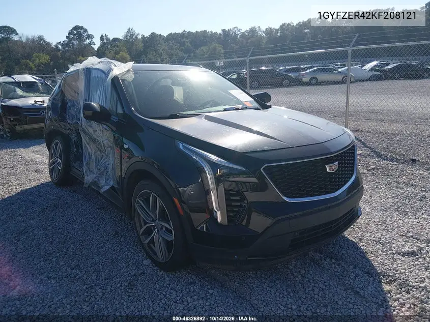 1GYFZER42KF208121 Cadillac XT4 2019 — повреждение Передняя часть справа, фото до ремонта