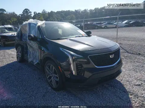 1GYFZER42KF208121 — 2019 Cadillac XT4, Передняя часть справа, фото до ремонта