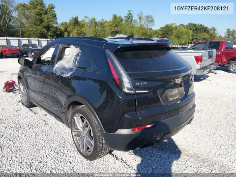 1GYFZER42KF208121 — 2019 Cadillac XT4, фото 3 с аукциона IAAI, Передняя часть справа