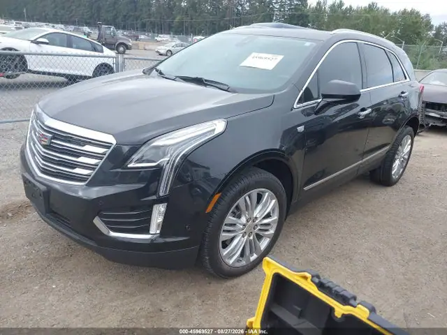 1GYKNERS8HZ133666 — 2017 Cadillac XT5 Premium Luxury, фото 2 с аукциона IAAI 30.09.2026, Задняя часть слева