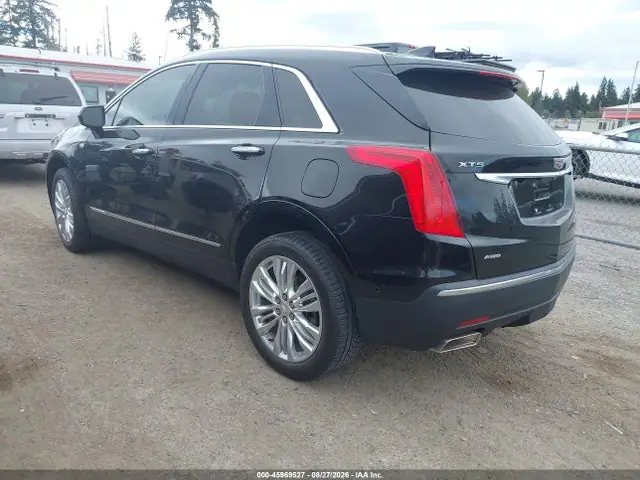 1GYKNERS8HZ133666 — 2017 Cadillac XT5 Premium Luxury, фото 3 с аукциона IAAI 30.09.2026, Задняя часть слева