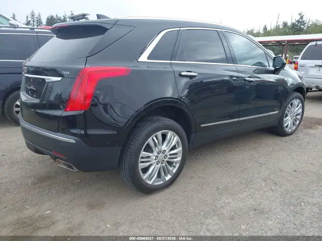 1GYKNERS8HZ133666 — 2017 Cadillac XT5 Premium Luxury, фото 4 с аукциона IAAI 30.09.2026, Задняя часть слева