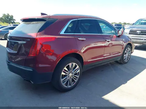 2017 Cadillac Xt5 Premium Luxury VIN 1GYKNCRS5HZ134889 фото 4