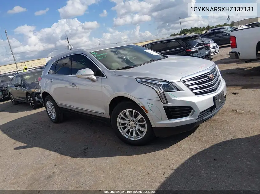 1GYKNARSXHZ137131 — 2017 Cadillac XT5, фото 2 с аукциона IAAI, Передний левый