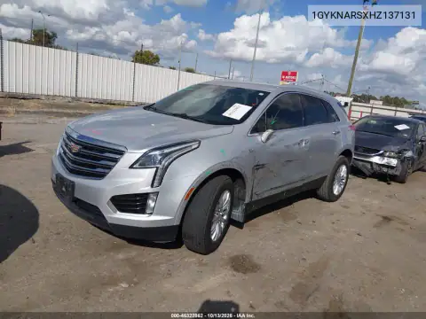 1GYKNARSXHZ137131 — 2017 Cadillac XT5, фото 3 с аукциона IAAI, Передний левый