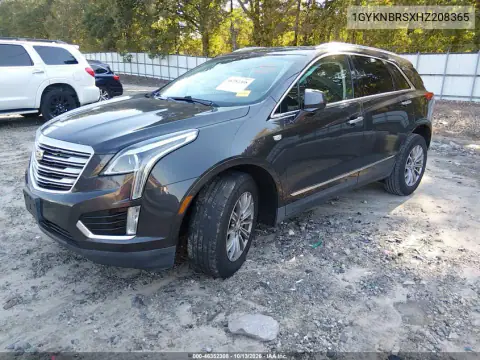 1GYKNBRSXHZ208365 — 2017 Cadillac XT5, фото 3 с аукциона IAAI, Боковая часть