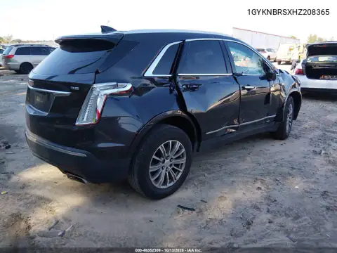 1GYKNBRSXHZ208365 — 2017 Cadillac XT5, фото 5 с аукциона IAAI, Боковая часть