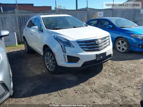 1GYKNDRS3JZ112983 — 2018 Cadillac XT5, Вода, фото до ремонта