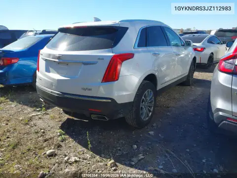 2018 Cadillac Xt5 VIN 1GYKNDRS3JZ112983 фото 4
