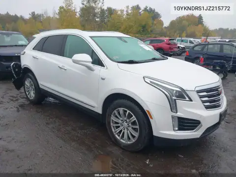 1GYKNDRS1JZ215772 — 2018 Cadillac XT5, Справа сзади, фото до ремонта