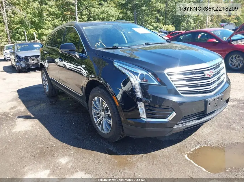 2019 Cadillac Xt5 Luxury VIN 1GYKNCRS6KZ218209 фото 2