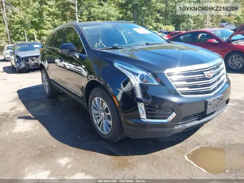 1GYKNCRS6KZ218209 — 2019 Cadillac XT5, Задняя часть, фото до ремонта