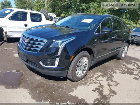 2019 Cadillac Xt5 Luxury VIN 1GYKNCRS6KZ218209 фото 3