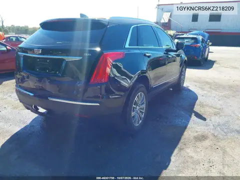 2019 Cadillac Xt5 Luxury VIN 1GYKNCRS6KZ218209 фото 5