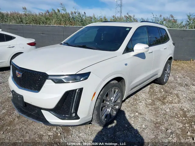 1GYKPGRSXMZ142143 — 2021 Cadillac XT6 Sport, фото 2 с аукциона IAAI 13.10.2026, Подтопление