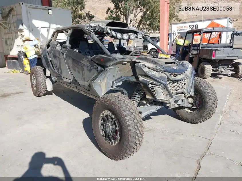 2025 Can-Am Maverick R Max X Rs VIN 3JB8NAU23SE000531 фото 1