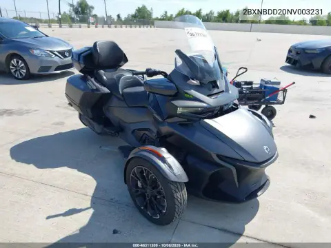 2BXNBDD20NV003231 — 2022 Can-Am/ Brp Spyder, Подвеска, фото до ремонта