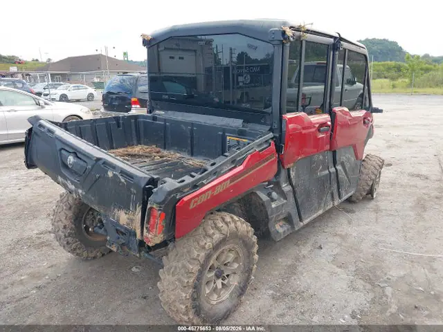 3JBUUAX46RK019505 — 2024 Can-Am Defender Max Limited Cab HD10/Lone Star HD10, фото 4 с аукциона IAAI 30.09.2026, Подтопление