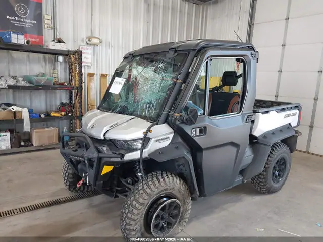 3JBUUAX4XLK001027 — 2020 Can-Am Defender Max Limited Cab HD10, фото 2 с аукциона IAAI 30.09.2026, Передняя часть