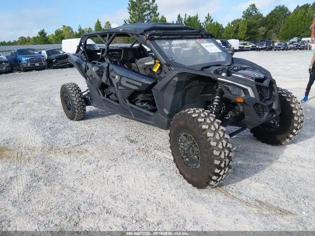 3JBVNAV43SE002928 — 2025 Can-Am Maverick X3 Max X RS Turbo Rr, Опрокидывание (Rollover), фото до ремонта