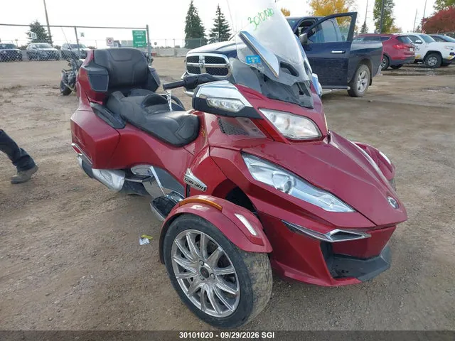 2016 Can-Am Spyder Roadster Rt/rt-s/ltd/sp Series VIN 2BXNBDD22GV001001 фото 1