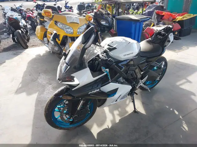 LCEPEVLP3S6000483 — 2025 Cf Moto 675SS, фото 2 с аукциона IAAI 14.10.2026, Передняя часть
