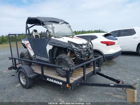 LCELVYZ15M6004945 — 2021 Cf Moto Zforce 800 Trail, Repossession, фото до ремонта