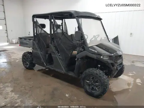 LCELVYZU0SM000322 — 2025 CFMoto Uforce, Левая сторона, фото до ремонта