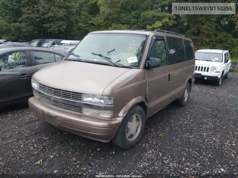 2000 Chevrolet Astro VIN 1GNEL19W8YB153355 фото 2