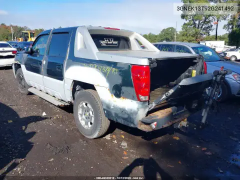 2002 Chevrolet Avalanche 1500 VIN 3GNEK13T92G241492 фото 3