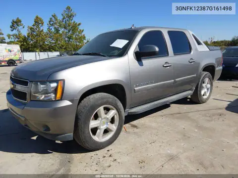 2007 Chevrolet Avalanche 1500 Lt VIN 3GNFK12387G161498 фото 3