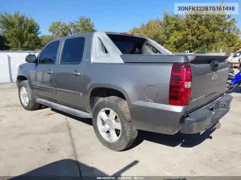 2007 Chevrolet Avalanche 1500 Lt VIN 3GNFK12387G161498 фото 4