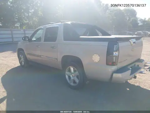 2007 Chevrolet Avalanche 1500 Ltz VIN 3GNFK12357G136137 фото 4