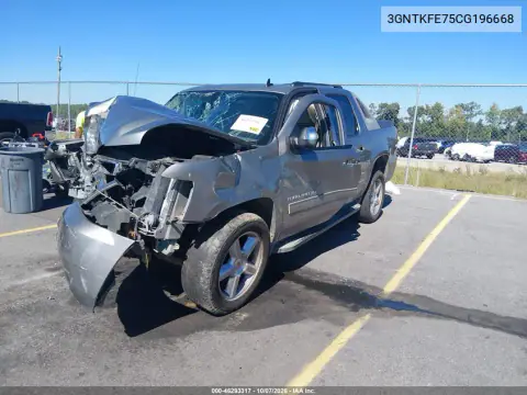 2012 Chevrolet Avalanche 1500 Lt1 VIN 3GNTKFE75CG196668 фото 2